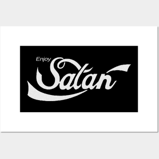 Enjoy Satan Posters and Art